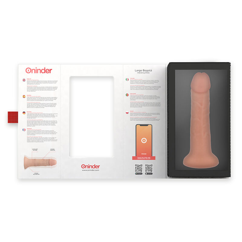 Oninder-Large Bogotá Vibrator Dildo 9 Velocità Naturale 22 cm 4 Oninder-Large Bogotá Vibrator Dildo 9 Velocità Naturale 22 cm · Giocattoli per coppie (imaginea 4)