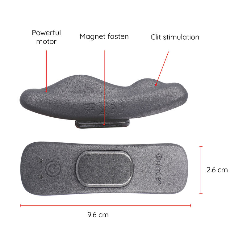 Oninder-Manila Panty Vibratore Ricaricabile 9 Velocità 9.6 cm X 2.6 cm · Vibratori (immagine 2)