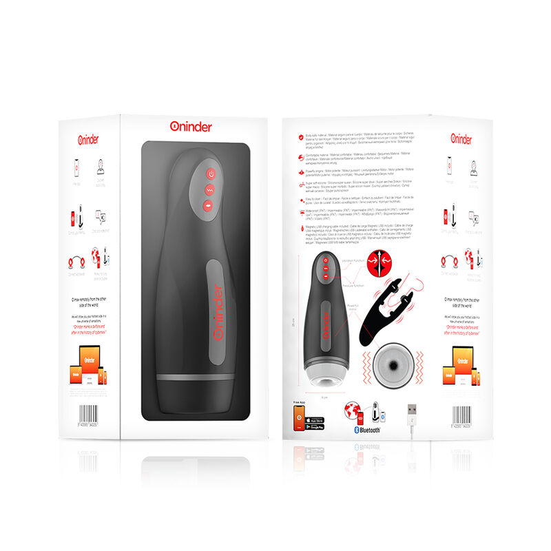 Oninder-Seoul Masturbatore Maschile Ricaricabile 10 Velocità · Giocattoli per coppie (imaginea 6)