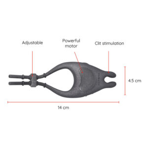 Oninder-Pampa Anello Vibratore Regolabile Ricaricabile con Stimolatore 12 Oninder-Pampa Anello Vibratore Regolabile Ricaricabile con Stimolatore · Anelli & Guaine per pene (immagine 4)
