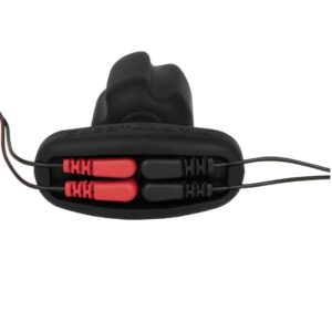 Electrastim-Tartaro Plug anale Quadripolare Silicone Nero-Rotazione · Accessori BDSM (imaginea 6)