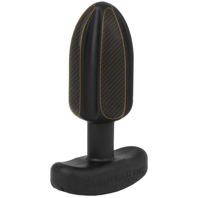 Electrastim-Tartaro Plug anale Quadripolare Silicone Nero-Rotazione