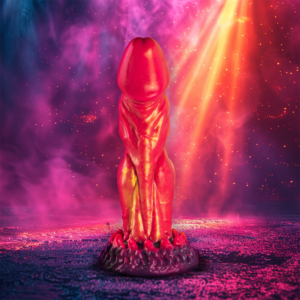 Epic-Cerberus Dildo Mitologico Fuoco-Silicone · Dildo & Stimolatori (immagine 7)