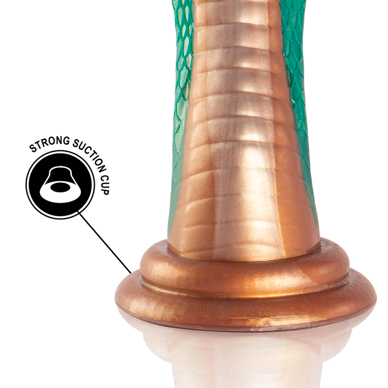 Epic-Python Dildo Cobra Green-Silicone · Dildo & Stimolatori (imaginea 7)
