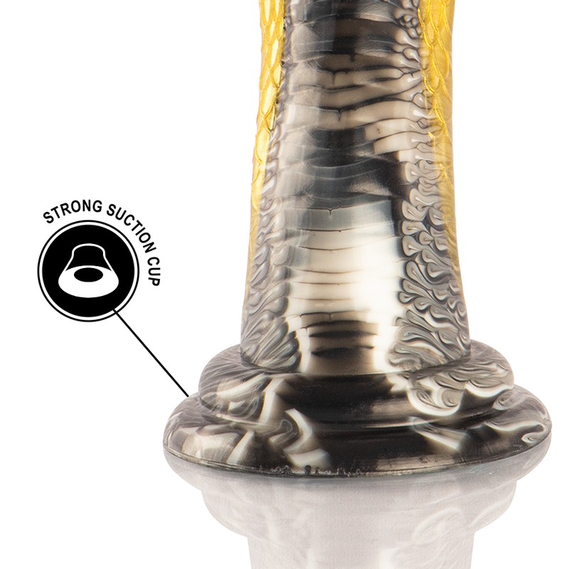 Epic-Drakon Dildo Cobra Giallo-Silicone 7 Epic-Drakon Dildo Cobra Giallo-Silicone · Dildo & Stimolatori (imaginea 7)