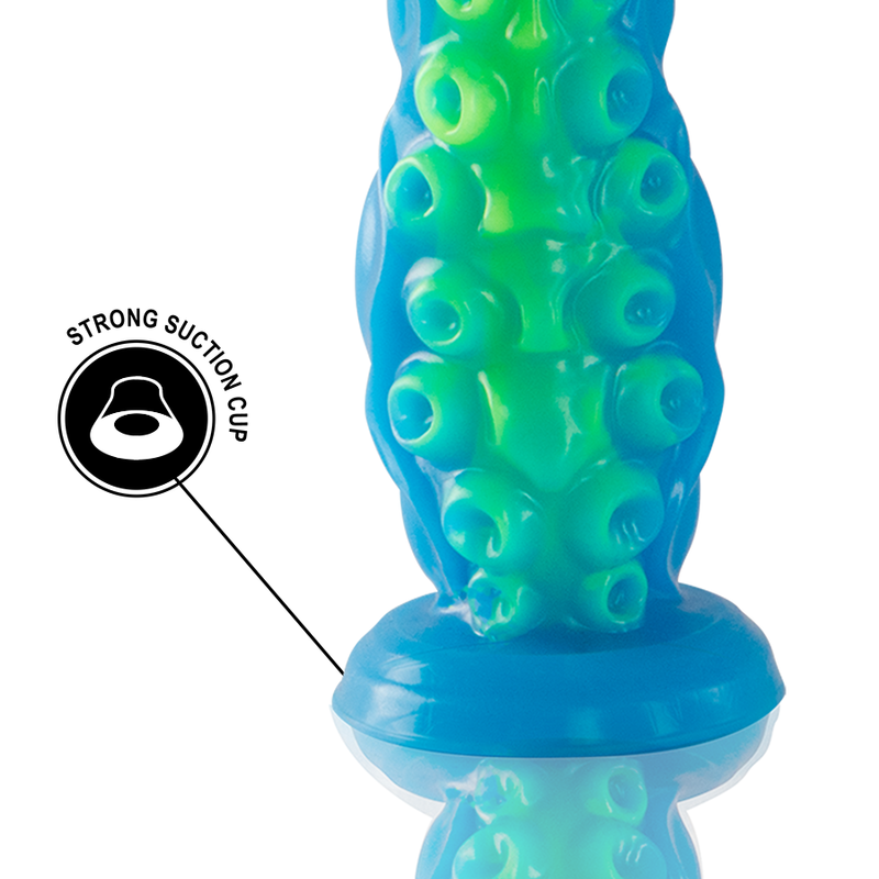 Epic-Dildo con Tentacolo Scylla Slim Fluorescente · Dildo & Stimolatori (imaginea 7)