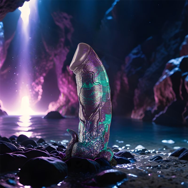 Epic-Basilisk Dildo A Scaglie, Doppio Piacere, Grande Dimensione-Silicone 2 Epic-Basilisk Dildo A Scaglie, Doppio Piacere, Grande Dimensione-Silicone · Dildo & Stimolatori (imaginea 2)
