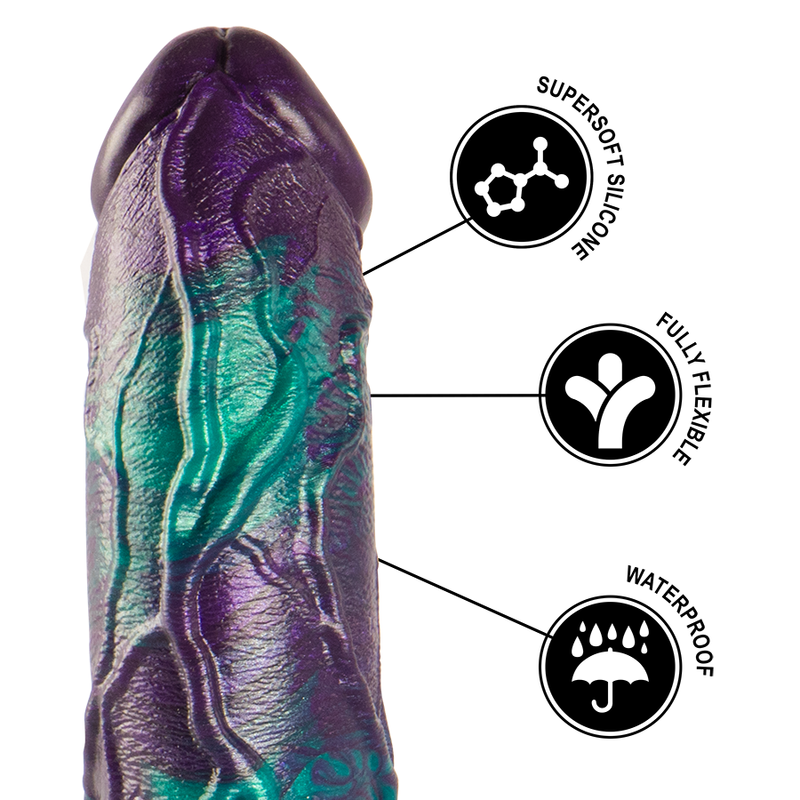 Epic-Basilisk Dildo A Scaglie, Doppio Piacere, Grande Dimensione-Silicone · Dildo & Stimolatori (imaginea 8)