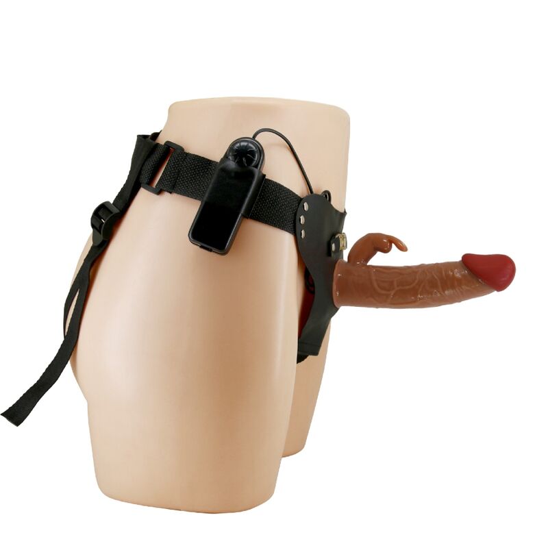 Harness Collection-Marion Imbracatura Mutandine Universale con Vibratore Dildo — PRETTY LOVE · Strap-on & Imbracature (immagine 3)