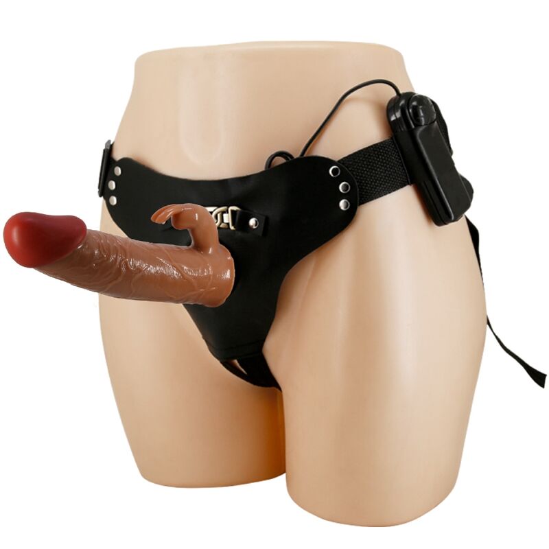 Harness Collection-Marion Imbracatura Mutandine Universale con Vibratore Dildo — PRETTY LOVE · Strap-on & Imbracature