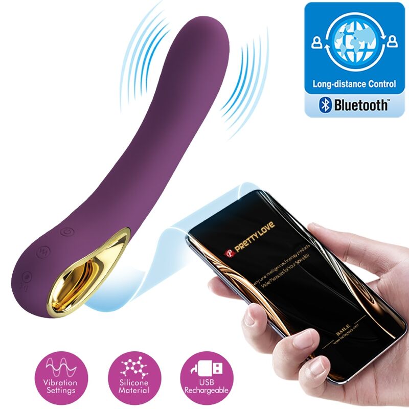 App Series-Ethan Vibratore Ricaricabile Lilla-Silicone, 12 velocità 1 App Series-Ethan Vibratore Ricaricabile Lilla-Silicone, 12 velocità — PRETTY LOVE · Vibratori