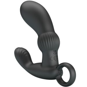 Anal Toys-Cayla Vibratore Massaggiatore Anale Silicone, 12 velocità