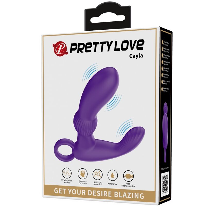 Anal Toys-Cayla Vibratore Massaggiatore Anale Silicone, 12 velocità 34 Anal Toys-Cayla Vibratore Massaggiatore Anale Silicone, 12 velocità — PRETTY LOVE · Giocattoli anali (imaginea 18)