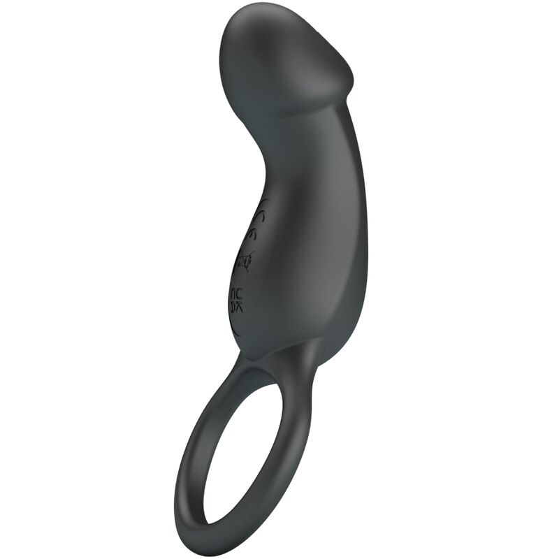 Pretty Love-Vibratore con telecomando Nero 7 velocità · Anelli & Guaine per pene (immagine 7)