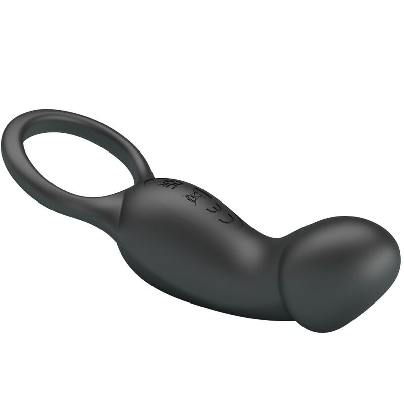 Pretty Love-Vibratore con telecomando Nero 7 velocità · Anelli & Guaine per pene (immagine 2)