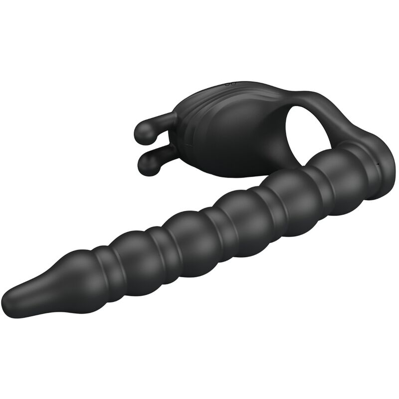 For Him-Blackney Anello per Pene con Vibratore Nero-Silicone, 7 3 For Him-Blackney Anello per Pene con Vibratore Nero-Silicone, 7 — PRETTY LOVE · Accessori BDSM (imaginea 3)