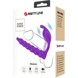 For Him-Blackney Anello fallico con tappo vibrante Lilla-Silicone, 7 12 For Him-Blackney Anello fallico con tappo vibrante Lilla-Silicone, 7 — PRETTY LOVE · Accessori BDSM (imaginea 6)