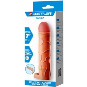 For Him-Bunio Guaina Estensione Pene Flesh, Colore Naturale-TPR 12 For Him-Bunio Guaina Estensione Pene Flesh, Colore Naturale-TPR — PRETTY LOVE · Anelli & Guaine per pene (imaginea 6)