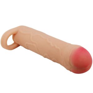 For Him-Bunio Guaina Estensione Pene Flesh, Colore Naturale-TPR 9 For Him-Bunio Guaina Estensione Pene Flesh, Colore Naturale-TPR — PRETTY LOVE · Anelli & Guaine per pene (imaginea 3)