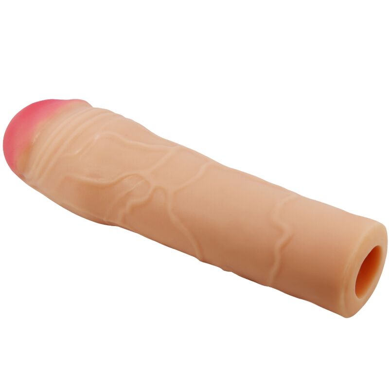 For Him-Chane Guaina Estendibile per Pene, Colore Flesh-TPR 2 For Him-Chane Guaina Estendibile per Pene, Colore Flesh-TPR — PRETTY LOVE · Anelli & Guaine per pene (imaginea 2)
