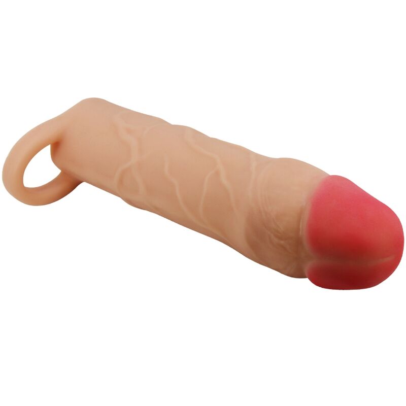 For Him-Chane Guaina Extender per Pene, Colore Pelle 3 For Him-Chane Guaina Extender per Pene, Colore Pelle — PRETTY LOVE · Anelli & Guaine per pene (imaginea 3)