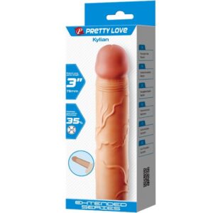 For Him-Kylian Guaina ingrandimento del pene Flesh-TPR 12 For Him-Kylian Guaina ingrandimento del pene Flesh-TPR — PRETTY LOVE · Anelli & Guaine per pene (imaginea 6)