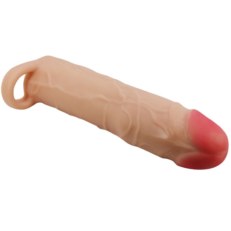 For Him-Prosciutto Guaina Estensione del Pene, Colore Pelle 3 For Him-Prosciutto Guaina Estensione del Pene, Colore Pelle — PRETTY LOVE · Anelli & Guaine per pene (immagine 3)