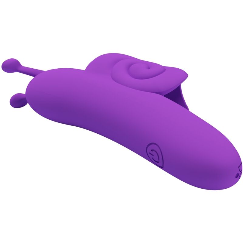 Fun Toys-Stimolatore di Dito Snail Powerful Viola-Silicone, 10 velocità 4 Fun Toys-Stimolatore di Dito Snail Powerful Viola-Silicone, 10 velocità — PRETTY LOVE · Vibratori (imaginea 4)