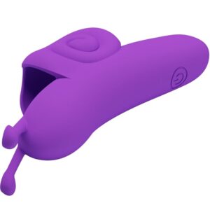 Fun Toys-Stimolatore di Dito Snail Powerful Viola-Silicone, 10 velocità 11 Fun Toys-Stimolatore di Dito Snail Powerful Viola-Silicone, 10 velocità — PRETTY LOVE · Vibratori (imaginea 3)