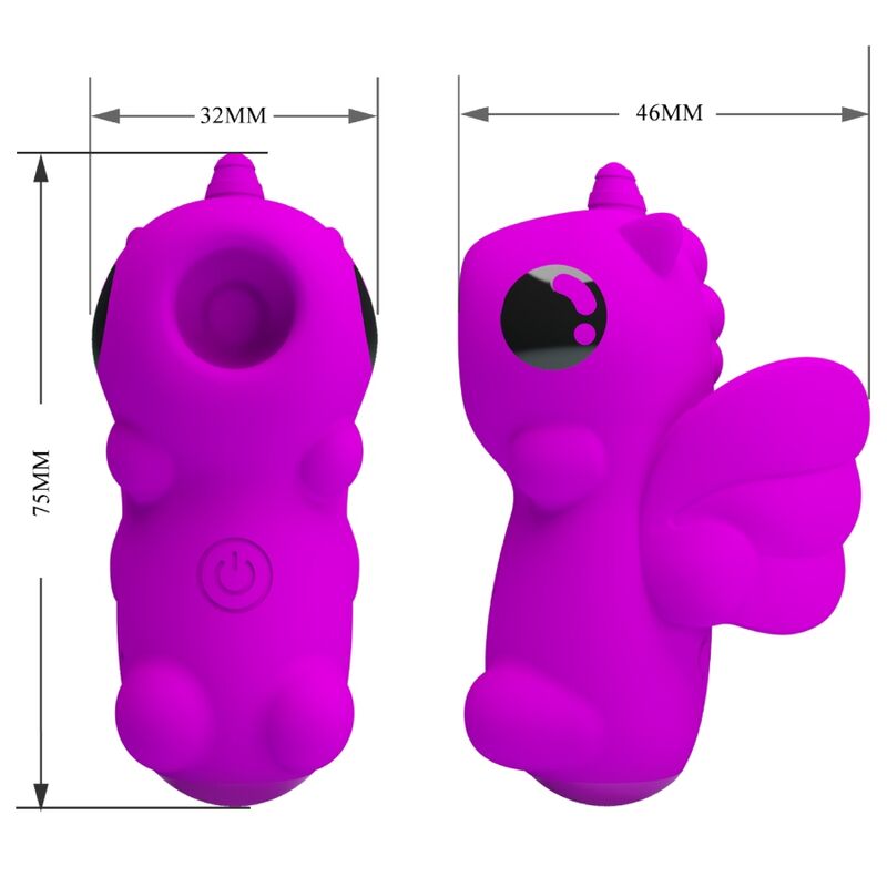 Fun Toys-Stimolatore Mini Magic Unicorn-Silicone, 10 velocità 7 Fun Toys-Stimolatore Mini Magic Unicorn-Silicone, 10 velocità — PRETTY LOVE · Vibratori (imaginea 7)