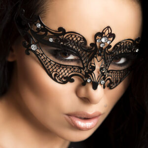 Chilirose Accesories-CR-3755 maschera Nera