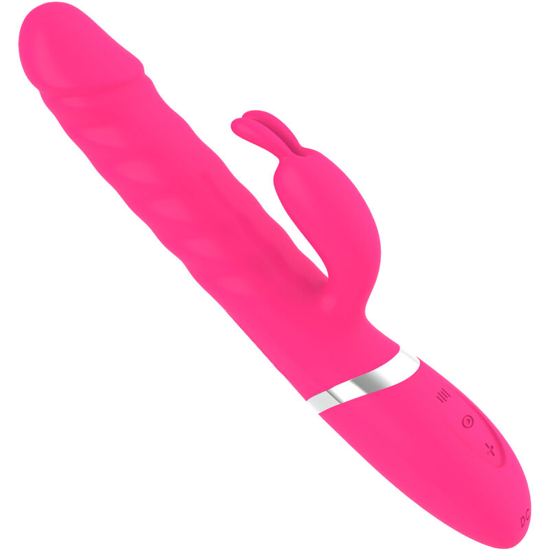 Armony-Nasty Fuchsia Rabbit Vibratore Dildo-Silicone, 12 velocità · Vibratori (imaginea 5)