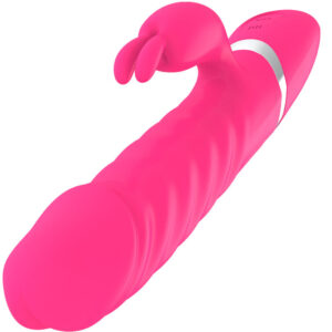 Armony-Nasty Fuchsia Rabbit Vibratore Dildo-Silicone, 12 velocità · Vibratori (imaginea 2)