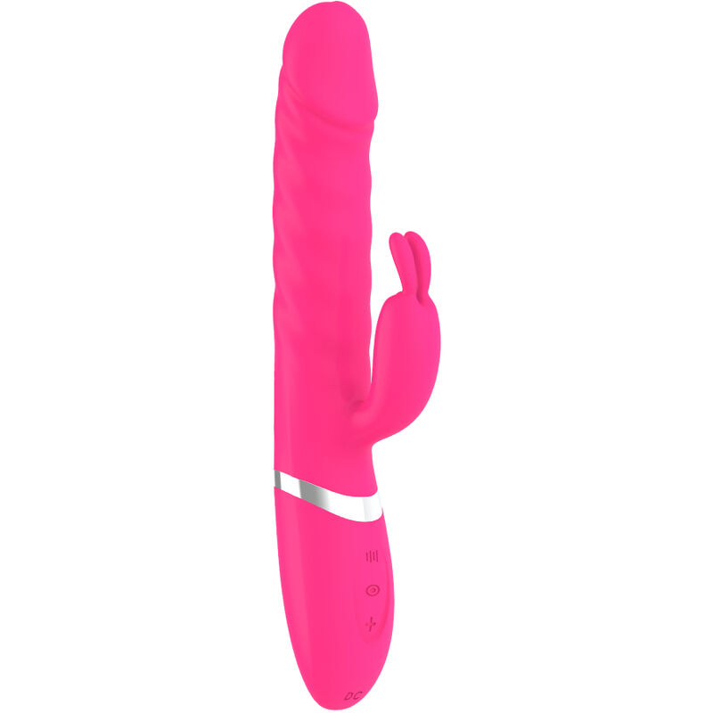 Armony-Nasty Fuchsia Rabbit Vibratore Dildo-Silicone, 12 velocità · Vibratori (imaginea 4)