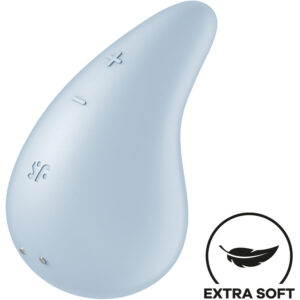 Satisfyer-Dew Drop Vibrator Lay-on, Silicone