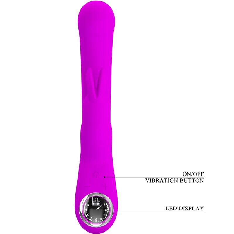 Pretty Love-Skylar Vibrator Rabbit di Silicone, 10 velocità · Vibratori (imaginea 8)