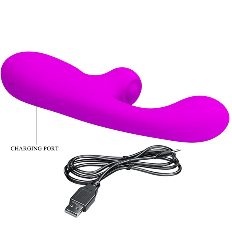 Pretty Love-Skylar Vibrator Rabbit di Silicone, 10 velocità · Vibratori (imaginea 9)