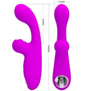 Pretty Love-Skylar Vibrator Rabbit di Silicone, 10 velocità · Vibratori (imaginea 3)
