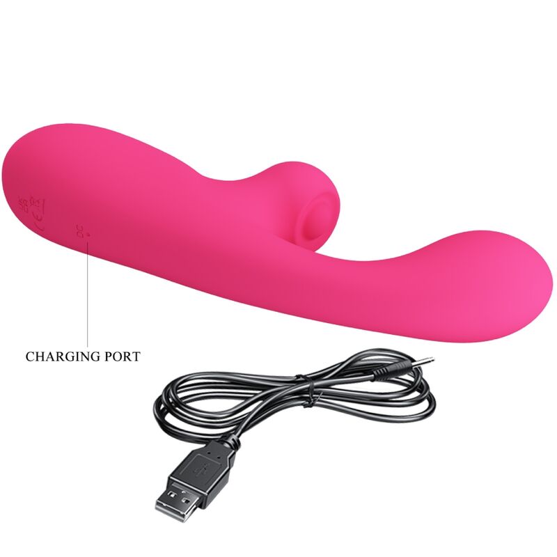 Pretty Love-Skylar Vibrator Rabbit di Silicone, 10 velocità · Vibratori (imaginea 20)