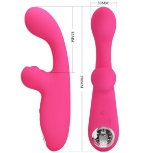 Pretty Love-Skylar Vibrator Rabbit di Silicone, 10 velocità · Vibratori (imaginea 13)