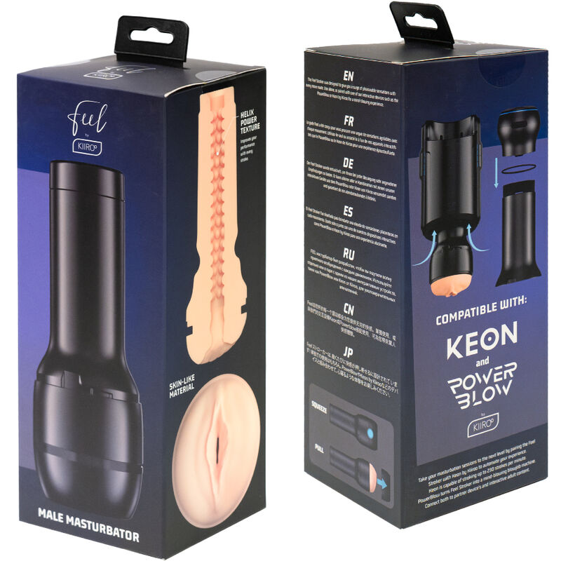 Kiiroo-Feel Generic Pale Stroker-TPE