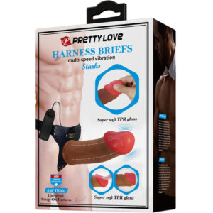 Harness Collection-Starks Harness Briefs Dildo con Vibrazione 13 Harness Collection-Starks Harness Briefs Dildo con Vibrazione — PRETTY LOVE · Strap-on & Imbracature (imaginea 4)