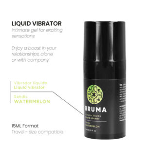 Bruma-Gel vibratore liquido ultra-scivolo melone Verde 15 ml · Afrodisiaci donna (immagine 4)
