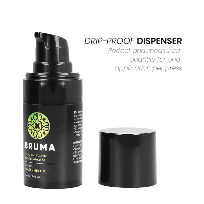 Bruma-Gel vibratore liquido ultra-scivolo melone Verde 15 ml · Afrodisiaci donna (immagine 6)