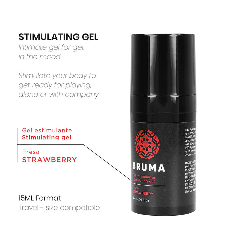 Bruma-Balsamo Intensificatore Aroma Fragole 15 ml 3 Bruma-Balsamo Intensificatore Aroma Fragole 15 ml · Afrodisiaci donna (imaginea 3)