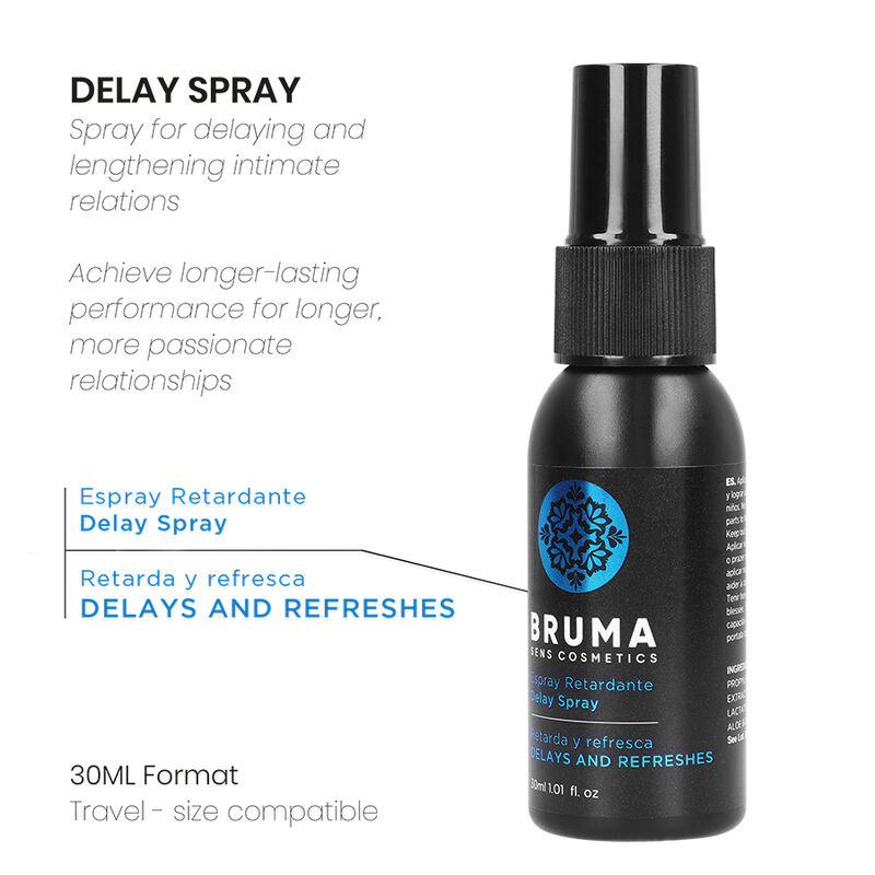 Bruma-Spray ritardante e rinfrescante 30 ml 3 Bruma-Spray ritardante e rinfrescante 30 ml · Afrodisiaci uomo (imaginea 3)