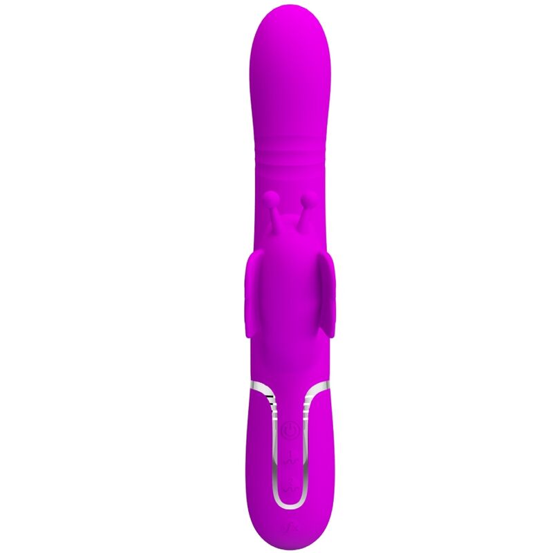 Pretty Love-Vibratore coniglio 4 in 1 con perle scorrevoli · Vibratori (imaginea 7)