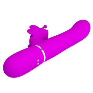 Pretty Love-Vibratore coniglio 4 in 1 con perle scorrevoli · Vibratori (imaginea 5)