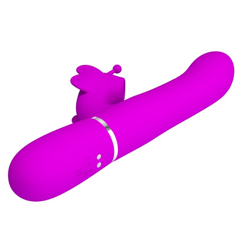 Pretty Love-Vibratore coniglio 4 in 1 con perle scorrevoli · Vibratori (imaginea 5)