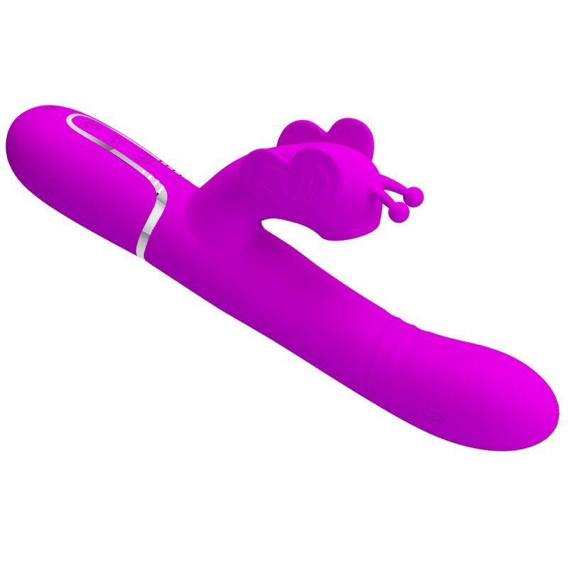 Pretty Love-Vibratore coniglio 4 in 1 con perle scorrevoli · Vibratori (imaginea 4)